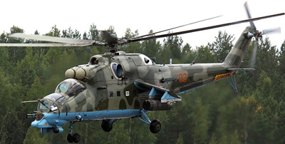 Mi-24PN Helicopter.