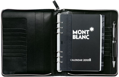 Montblanc Leather Meisterstück Organizer Large with Zip: US$675.