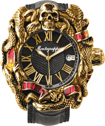 Montegrappa Limited Edition: Chaos solid 18K gold & enamel.