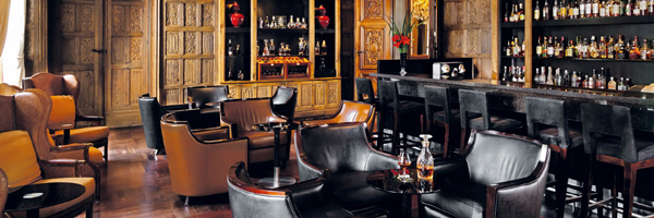 The Oak Bar at Palacio Duhau Park Hyatt hotel.