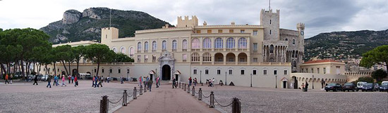 Prince's Palace of Monaco.