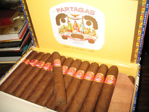 Partagas cigars at Habanos S.A.
