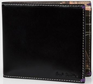 Paul Smith Erwin Fieger Taxi Print Leather Billfold Wallet: US$325.