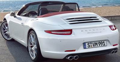 Porsche 911 Carrera S Cabriolet.