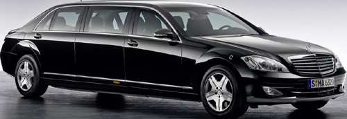 Mercedes-Benz S600 Pullman Guard.