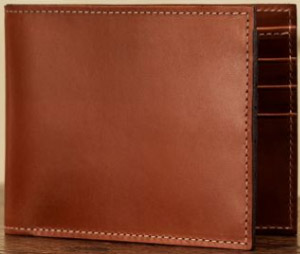 Purdey Small Leather Goatskin Lined Wallet: £150.