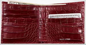 Ralf Lauren Alligator Hipster Wallet: US$1,995.