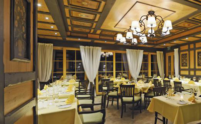 Restaurant Table d'Hôtes at Ermitage Wellness & Spa Hotel, Dorfstrasse 46, 3778 Schönried / Gstaad.