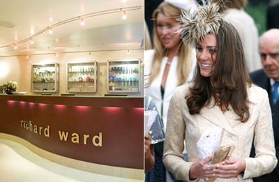 Kate Middleton favors the Richard Ward Salon in 82 Duke of York Square, Chelsea, London SW3 4LY, England, U.K.