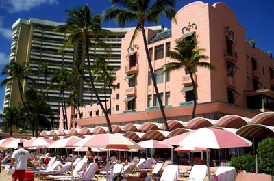 Royal Hawaiian Hotel.