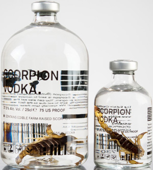 Scorpion vodka.