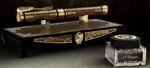 S.T. Dupont Second Empire Prestige Writing Kit: US$5,300.