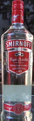 Smirnoff Vodka.