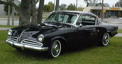 1953 Studebaker Commander Starliner.