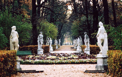 The Summer Garden, St. Petersburg, Russia.