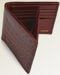 T.Anthony Alligator Side Flip ID Wallet: US$695.