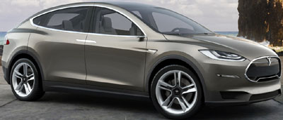 Tesla Model X (2015-).