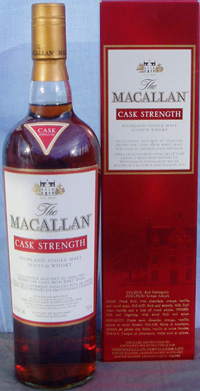 The Macallan Cask Strength.