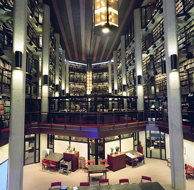 Thomas Fisher Rare Book Library in the University of Toronto.