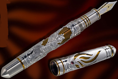 Grayson Tighe Phoenix fountain pen.