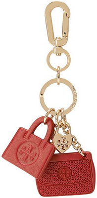 Tory Burch mini Leather Bag Key Fob: €60.