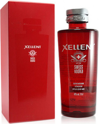 Xellent Swiss Vodka.