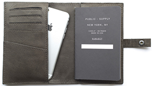 This is Ground Leatherback Writer 3 wallet: US$100.