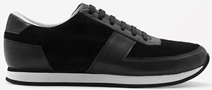 COS Contrast Men's Leather Sneakers: US$125.