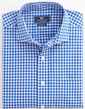 Vineyard Vines Gingham Cooper Men's Shirt: US$128.