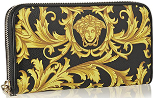 Versace Heritage Continental Wallet for Women: US$595.