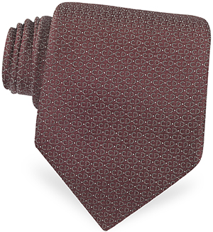 Christian Dior Dotted Logo Woven Silk Tie: US$110.