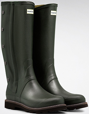 Hunter Men's Balmoral Side Zip Wellington Boots: £290.