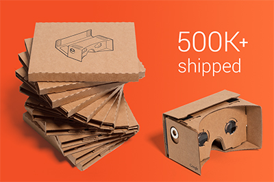 Google Cardboard.