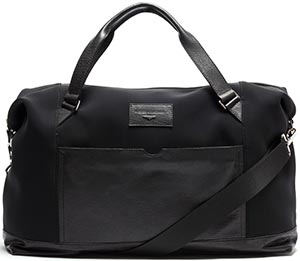 Alberto Guardiani bag in calfskin leather and scuba fabric: €299.