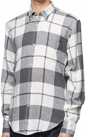 Our Legacy 1950's Grey Check Cloth Men's Shirt: €160.