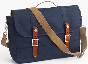 J.Crew Harwick men's Messenger Bag: US$98.