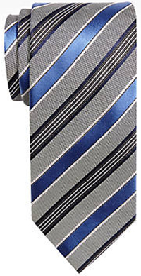 Joseph Abboud Blue Stripe Narrow Tie.