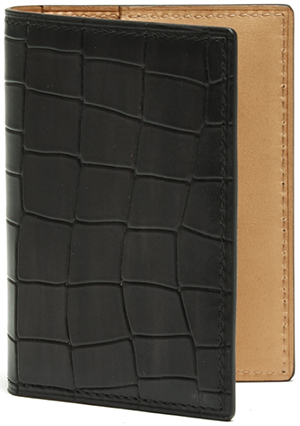 Magnanni Alligator Grey Card Folder: US$150.