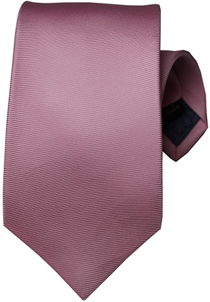Le Noeud T - Limited Edition Silk Neck Tie In 50Oz English Silk Twill With Belle Dame Tipping - 8.5cm Width: US$175.