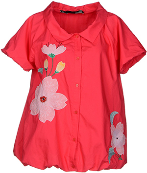 Love Moschino Women's Red Shirt: US$186.