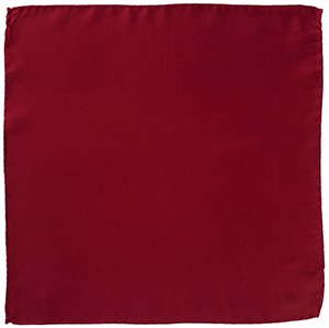 Roderick Charles Silk Pocket Square Burgundy: £39.