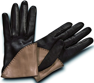 Pineider Short Nappa Women's Gloves with Silk Lining: €230.