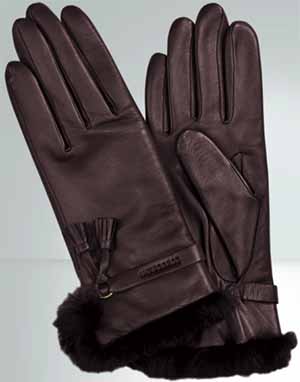 Longchamp Women's Pénélope Gloves: US$265.