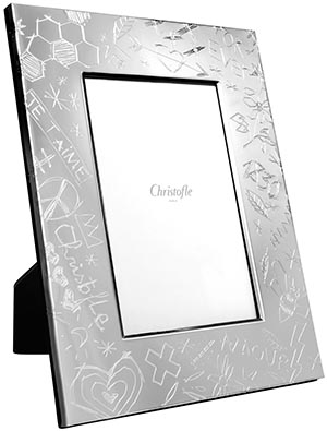 Christofle Graffiti Picture Frame: US$320.