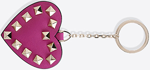 Valentino Garavani Rockstud Women's keyring: US$295.