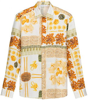 Etro long sleeved cotton fashion shirt: €380.