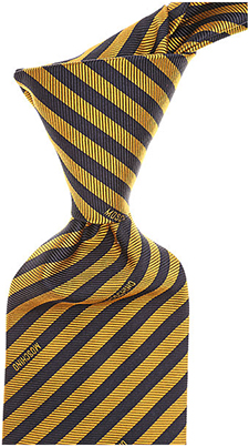 Moschino Diagonal Stripes Pattern necktie.