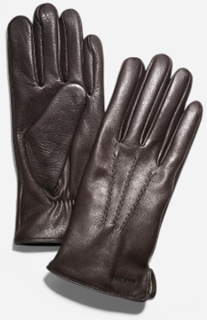 Cole Haan Classic Deerskin Mens' Gloves.