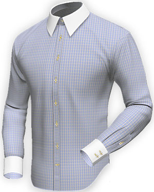 Tailor4Less Ohlin | Checked business shirt in easy care cotton men's shirt: €60.95.