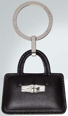 Longchamp Roseau Key Ring: US$55.